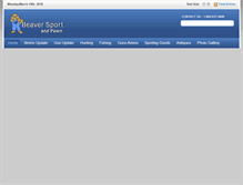 Tablet Screenshot of beaversport.com